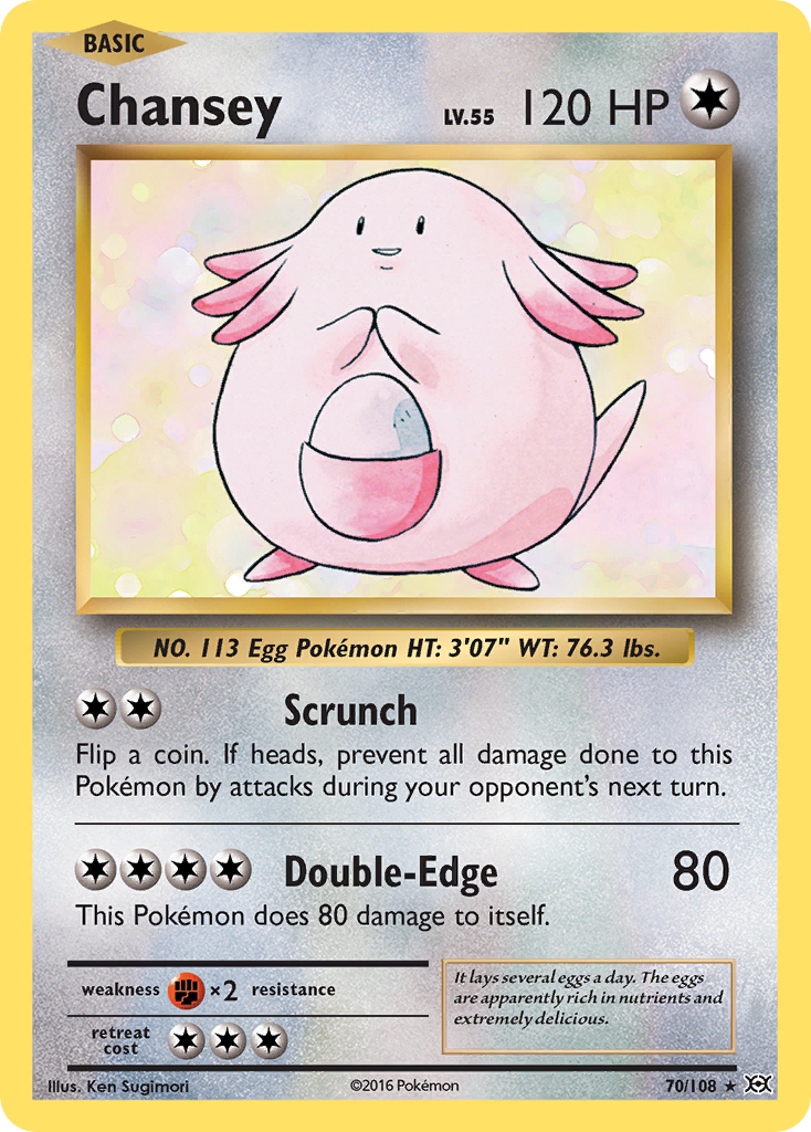 Chansey 70/108 Evolutions