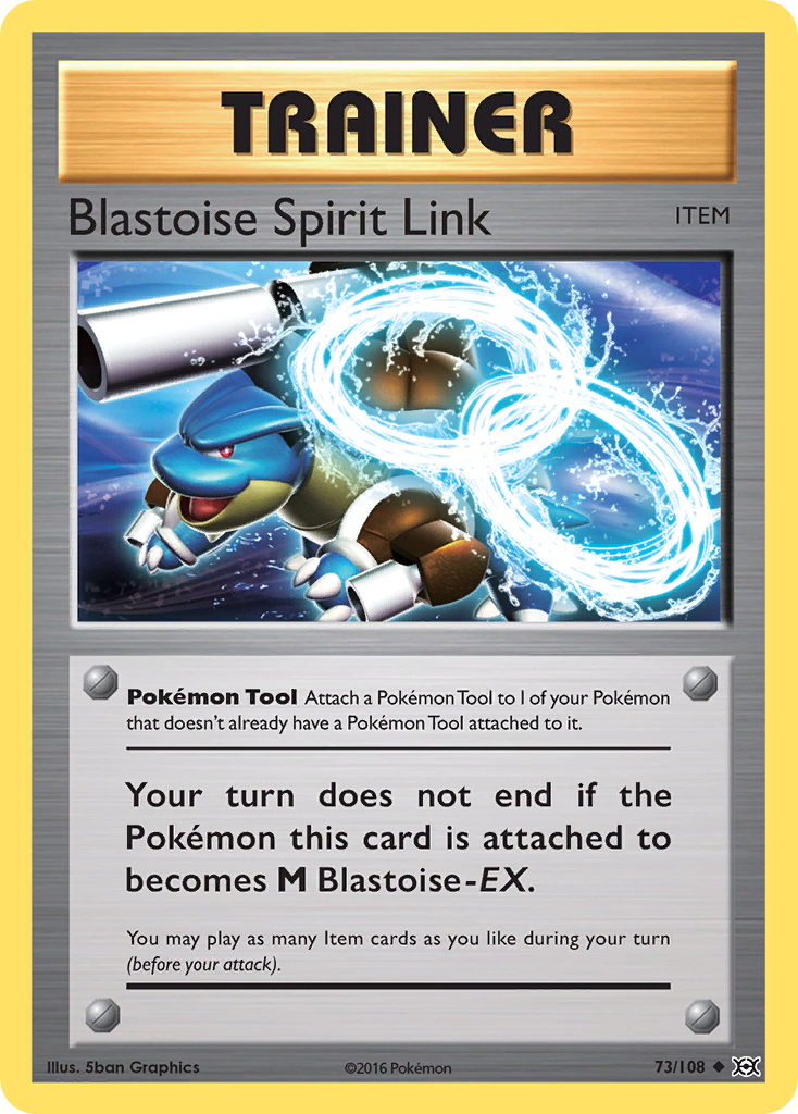 Blastoise Spirit Link 73/108 Evolutions