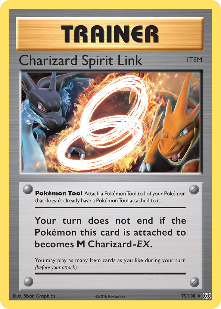 Charizard Spirit Link 75/108 Evolutions