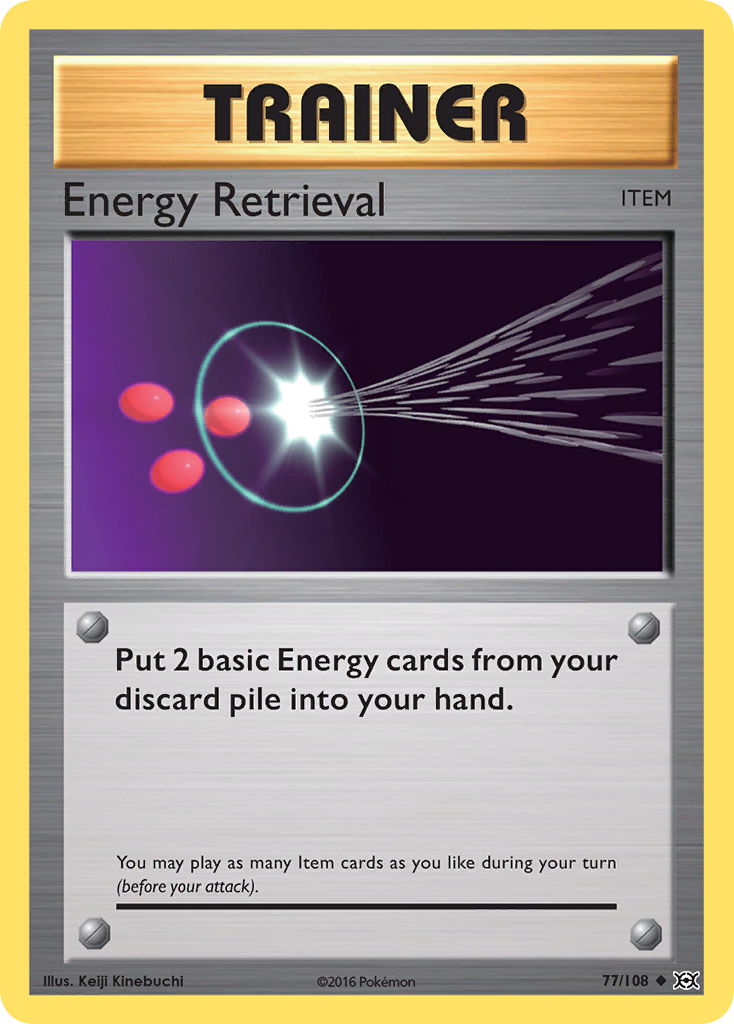 Energy Retrieval 77/108 Evolutions