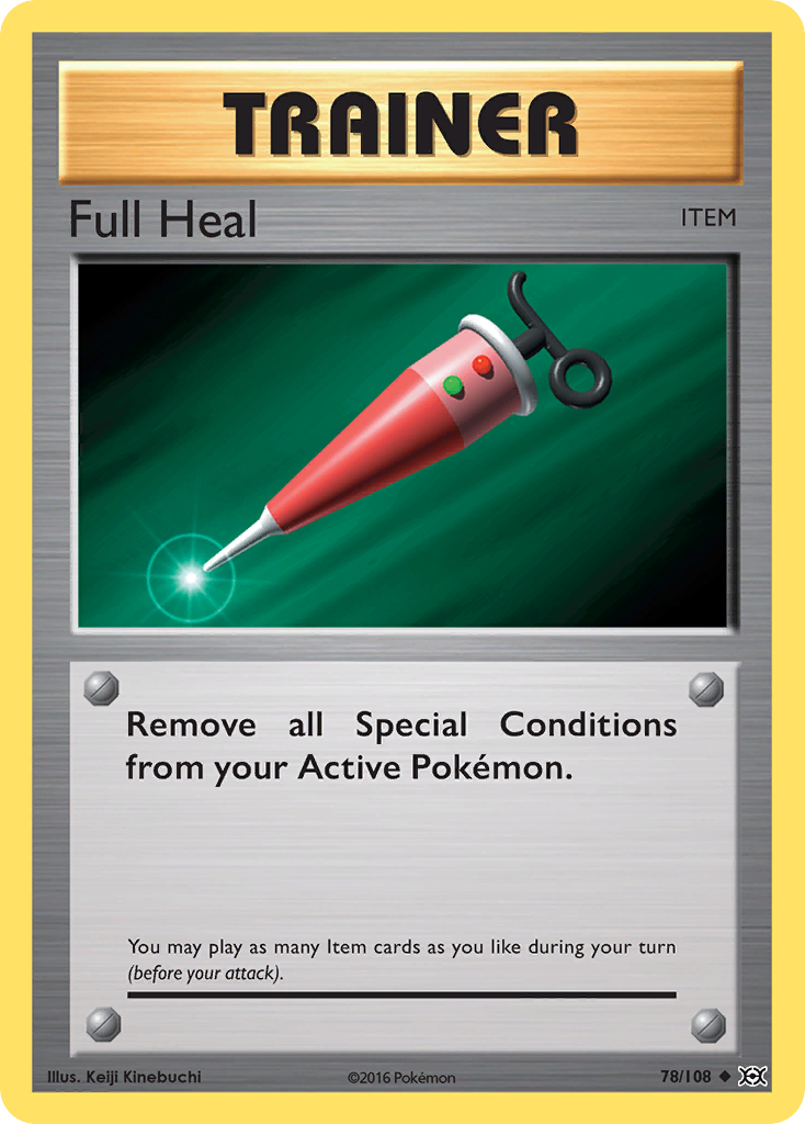 Full Heal 78/108 Evolutions