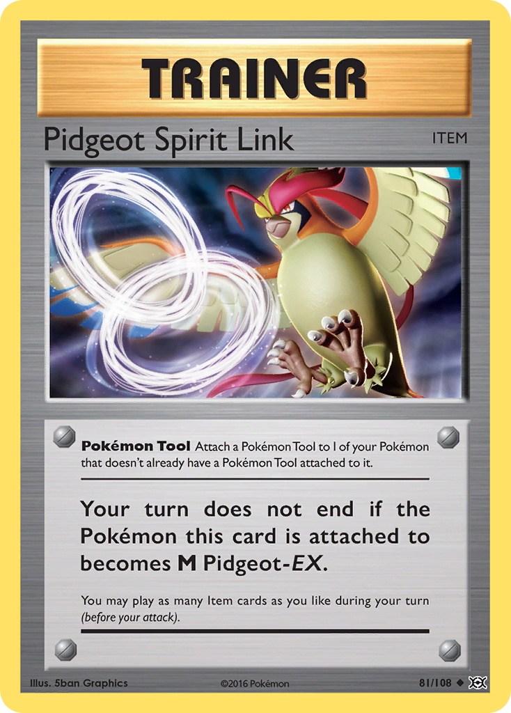 Pidgeot Spirit Link 81/108 Evolutions