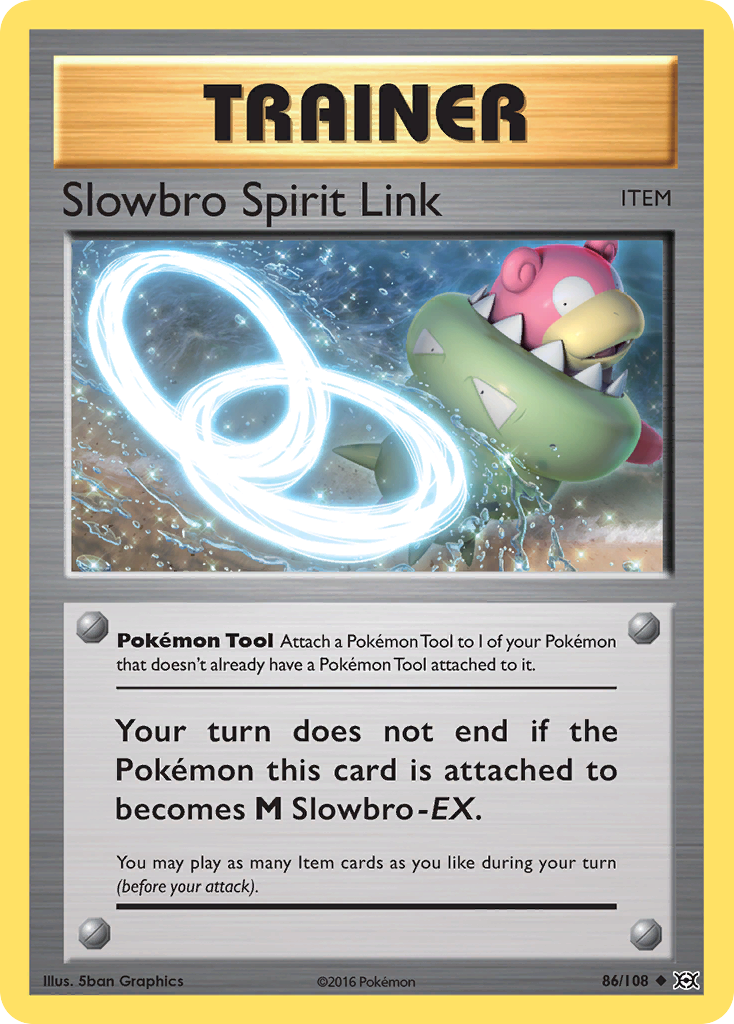 Slowbro Spirit Link 86/108 Evolutions