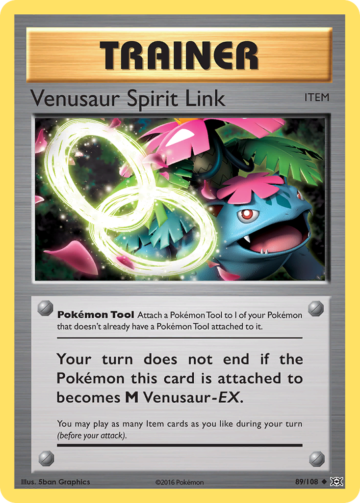 Venusaur Spirit Link 89/108 Evolutions