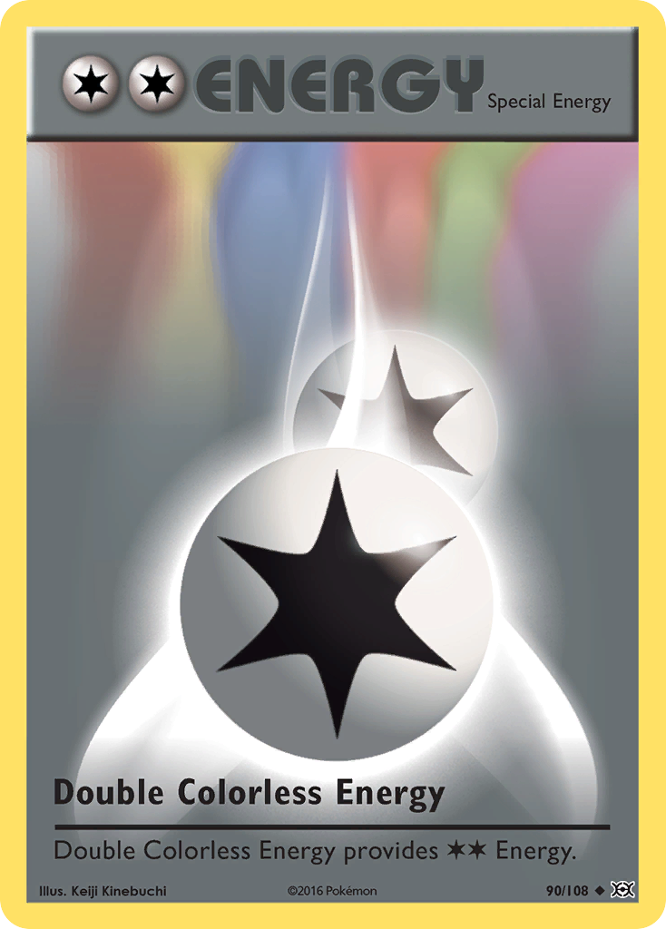 Double Colorless Energy 90/108 Evolutions