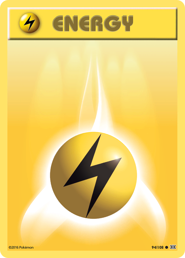 Lightning Energy 94/108 Evolutions