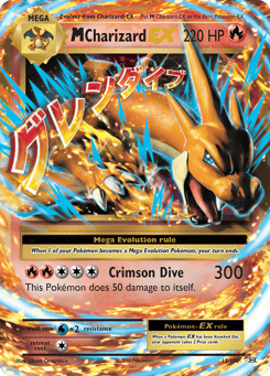 M Charizard-EX 13/108 Evolutions