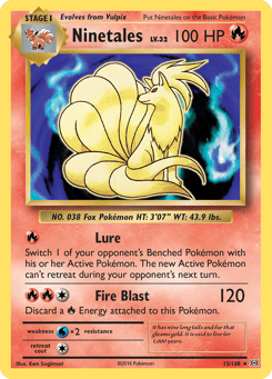 Ninetales 15/108 Evolutions