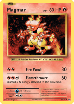 Magmar 20/108 Evolutions