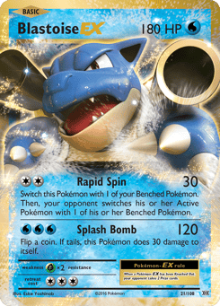 Blastoise-EX 21/108 Evolutions