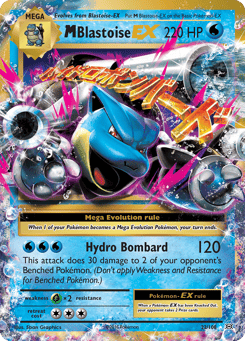 M Blastoise-EX 22/108 Evolutions