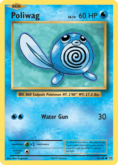 Poliwag 23/108 Evolutions