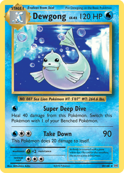 Dewgong 29/108 Evolutions