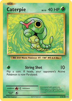 Caterpie 3/108 Evolutions