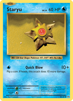 Staryu 30/108 Evolutions
