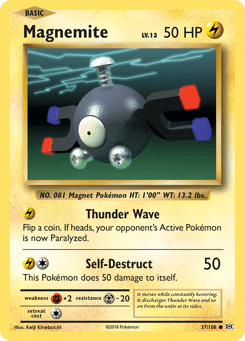 Magnemite 37/108 Evolutions
