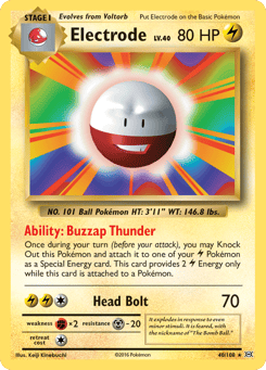Electrode 40/108 Evolutions