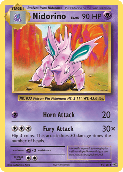 Nidorino 44/108 Evolutions