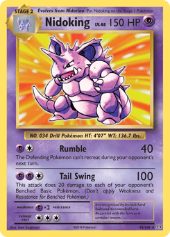 Nidoking 45/108 Evolutions