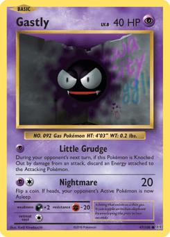 Gastly 47/108 Evolutions