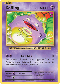 Koffing 50/108 Evolutions