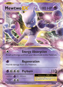 Mewtwo-EX 52/108 Evolutions