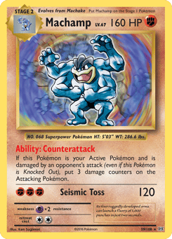 Machamp 59/108 Evolutions