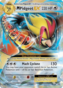 M Pidgeot-EX 65/108 Evolutions