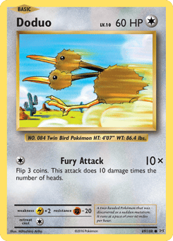 Doduo 69/108 Evolutions