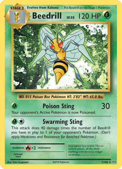 Beedrill 7/108 Evolutions