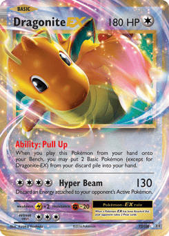 Dragonite-EX 72/108 Evolutions