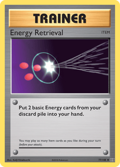 Energy Retrieval 77/108 Evolutions