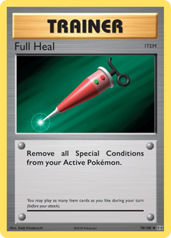 Full Heal 78/108 Evolutions