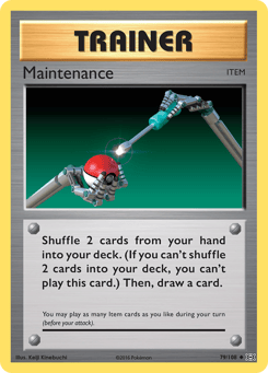 Maintenance 79/108 Evolutions