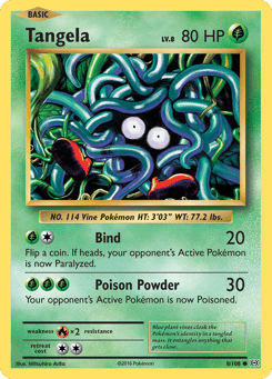 Tangela 8/108 Evolutions