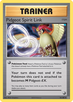 Pidgeot Spirit Link 81/108 Evolutions