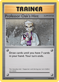 Professor Oak's Hint 84/108 Evolutions