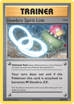 Slowbro Spirit Link 86/108 Evolutions