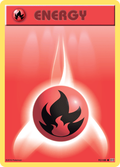 Fire Energy 92/108 Evolutions