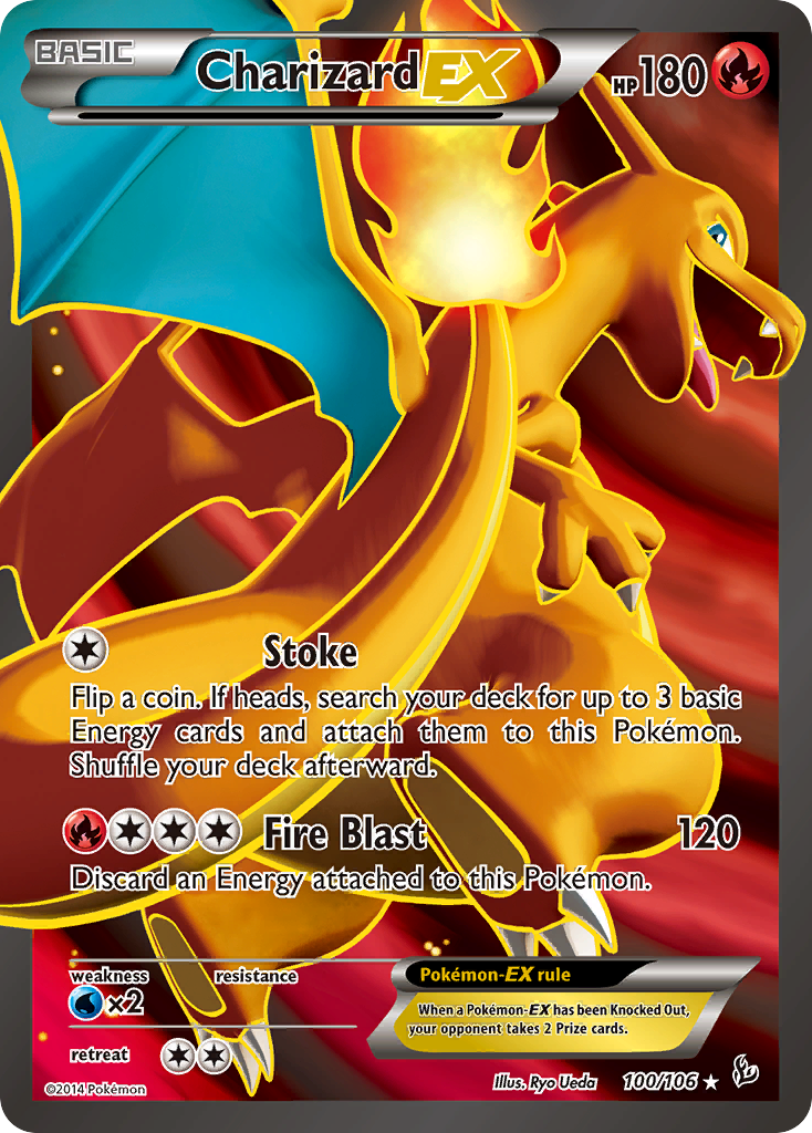 Charizard-EX 100/106 Flashfire