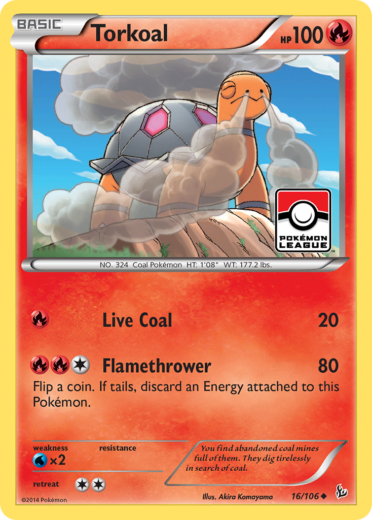 Torkoal 16/106 Flashfire