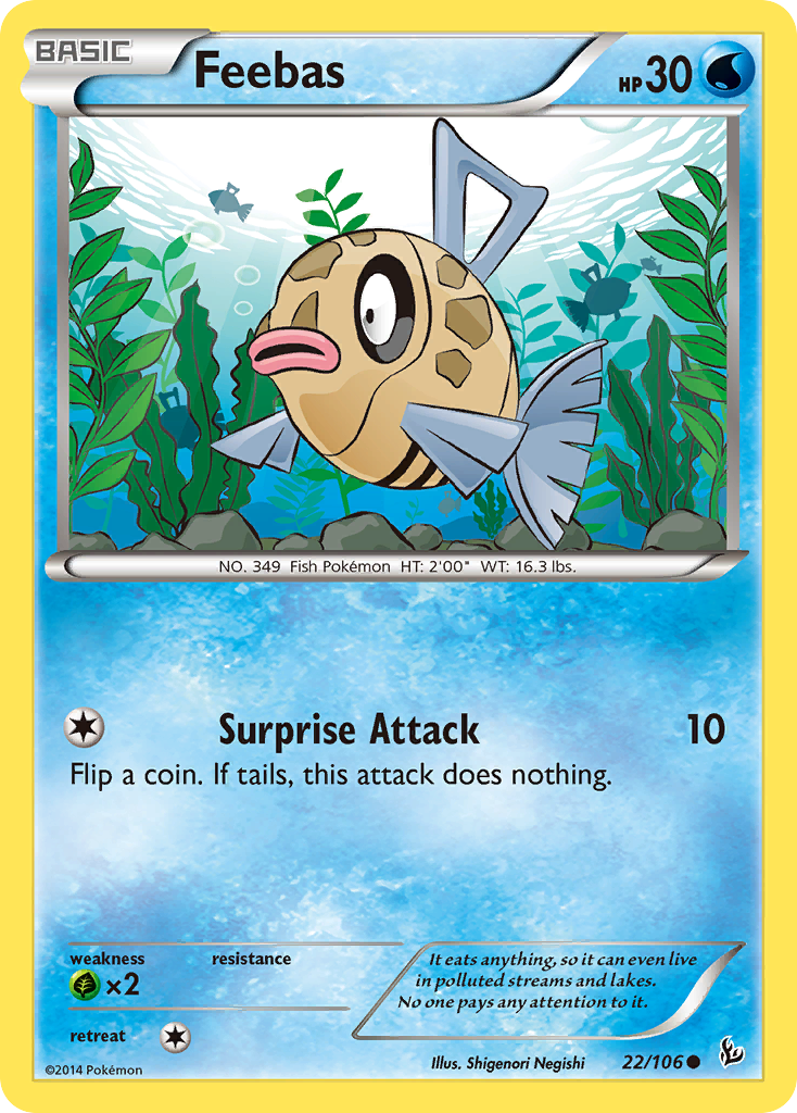 Feebas 22/106 Flashfire