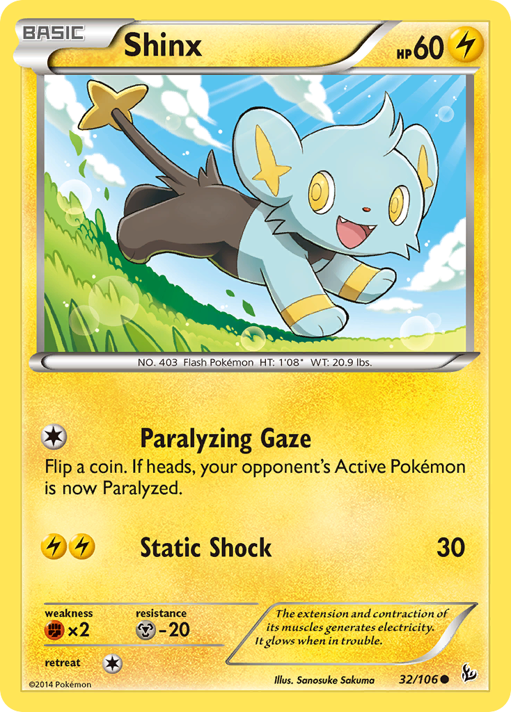 Shinx 32/106 Flashfire