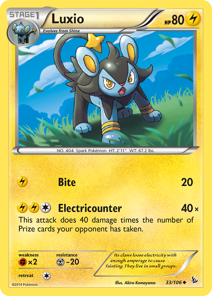 Luxio 33/106 Flashfire