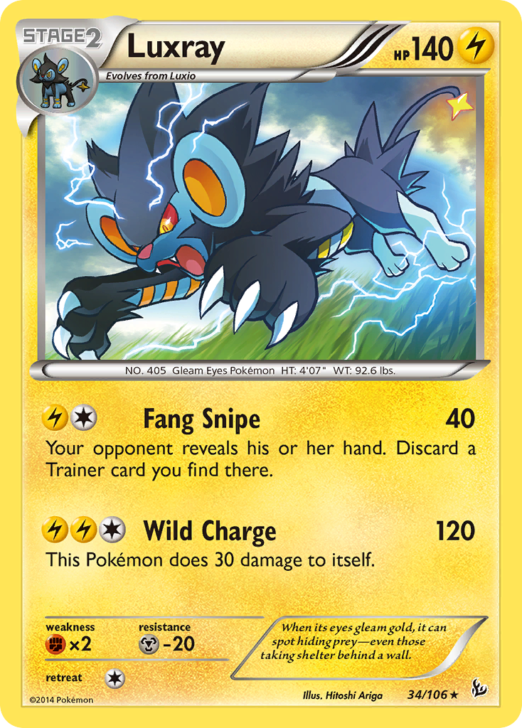 Luxray 34/106 Flashfire