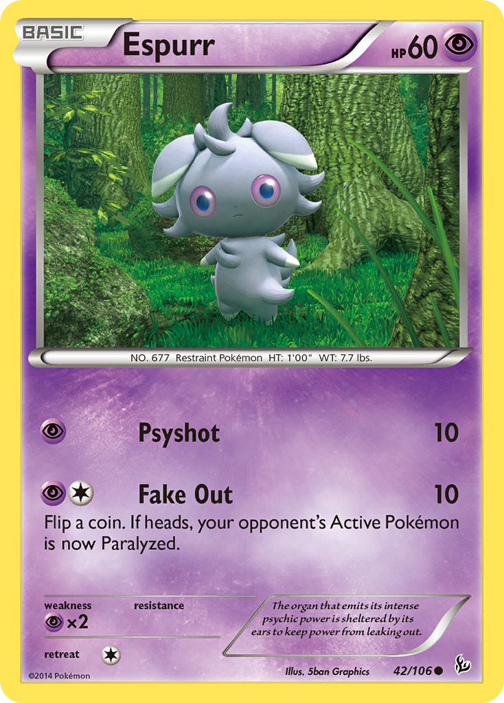Espurr 42/106 Flashfire