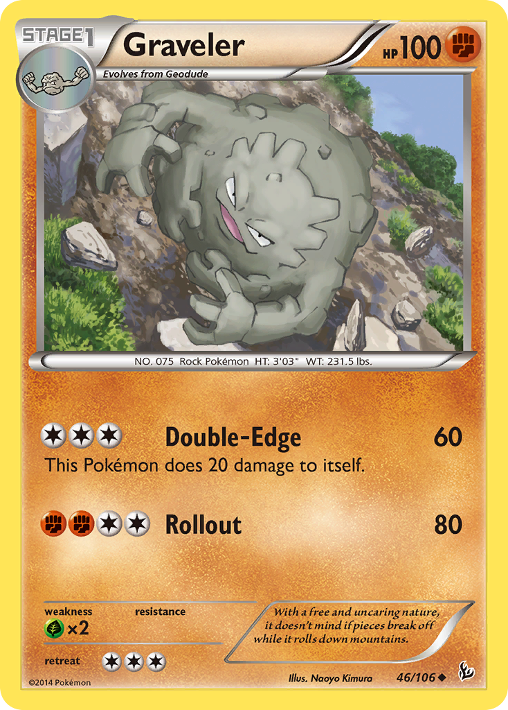Graveler 46/106 Flashfire