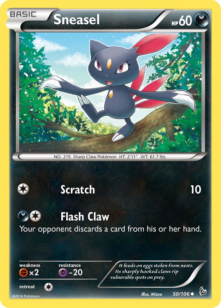 Sneasel 50/106 Flashfire