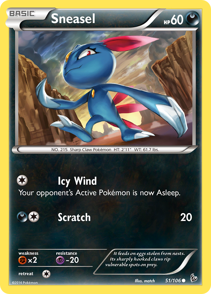 Sneasel 51/106 Flashfire
