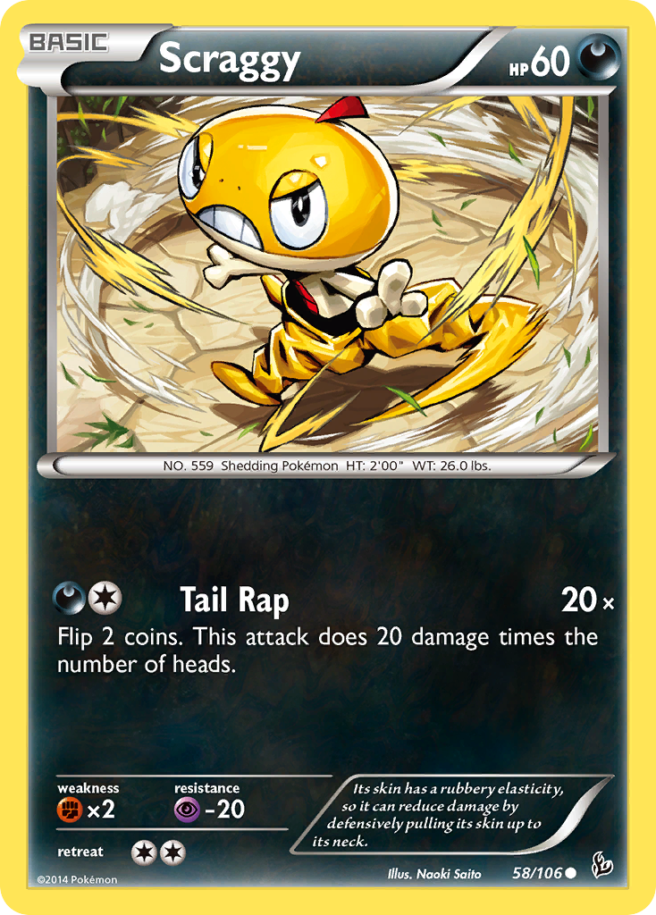 Scraggy 58/106 Flashfire